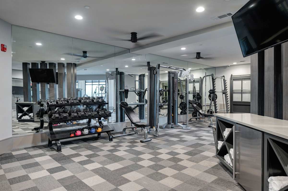 Caldwell fitness center with weights - Houston, TX