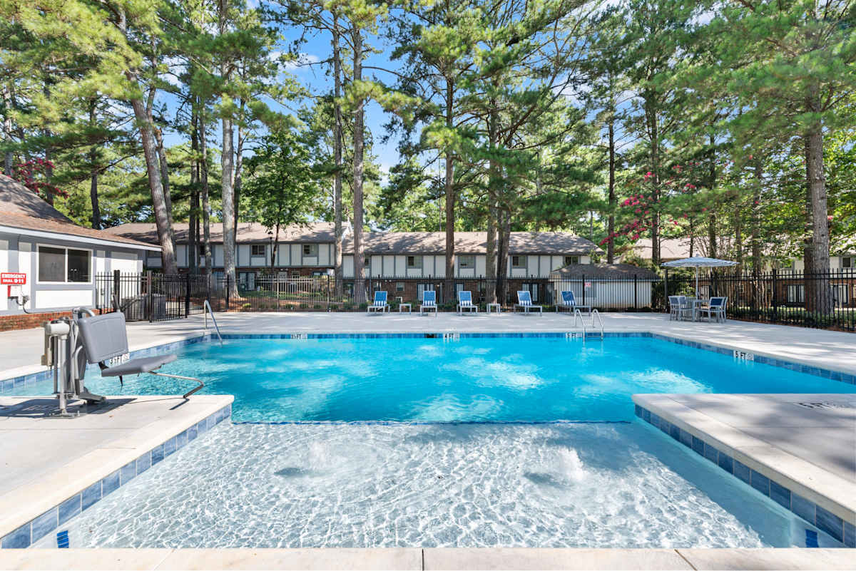 Arbors at Smyrna swimming pool view - Smyrna, GA