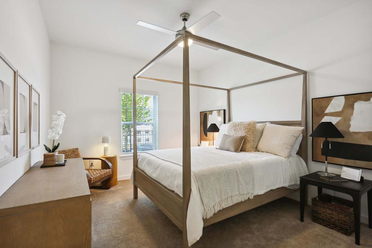 Arcadia Cartersville model bedroom - Cartersville, GA