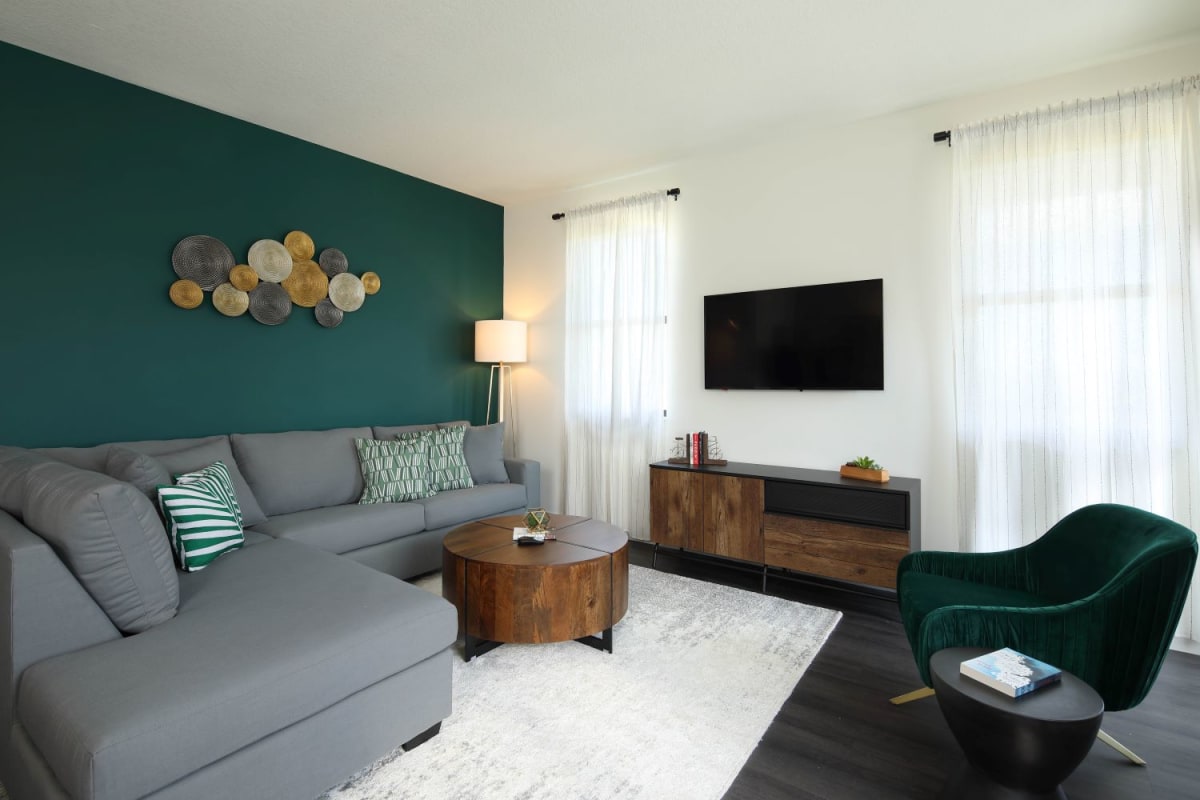 Azola West Palm Beach living room - West Palm Beach, FL