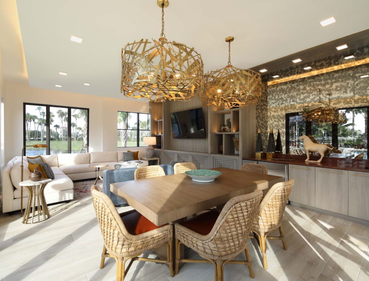 Azola West Palm Beach living and dining space - West Palm Beach, FL