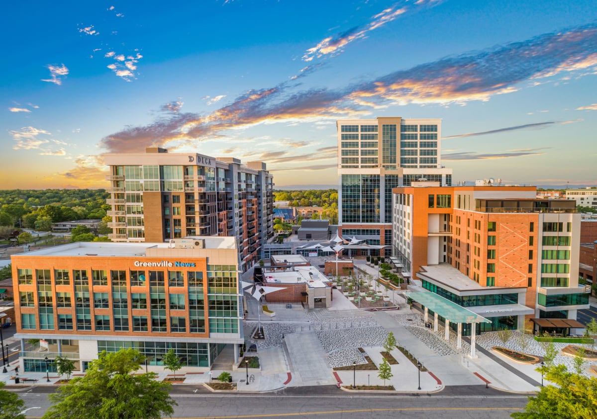Deca Camperdown Apartments building exterior - Greenville, SC