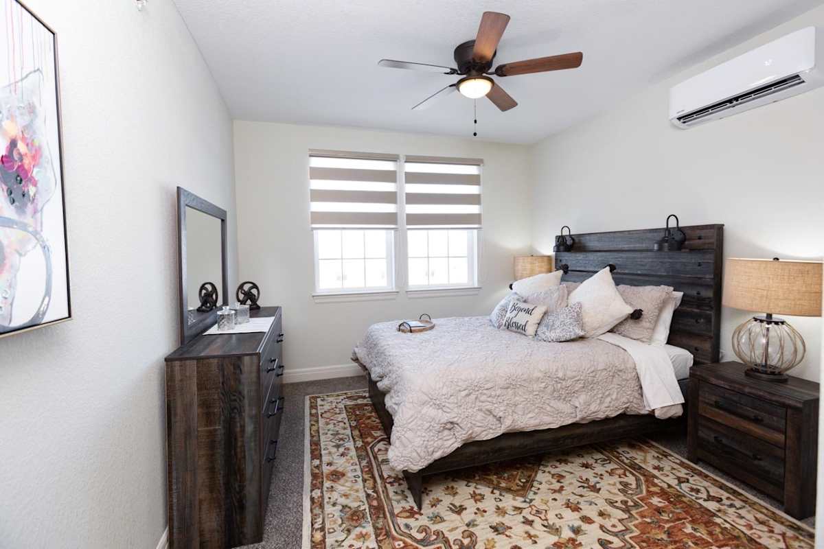 Carson Street Towers primary bedroom wide view - Overland Park, KS