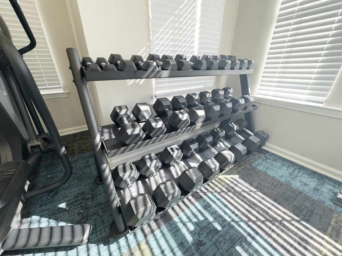 Enclave at Wolfchase free weights area - Memphis, TN