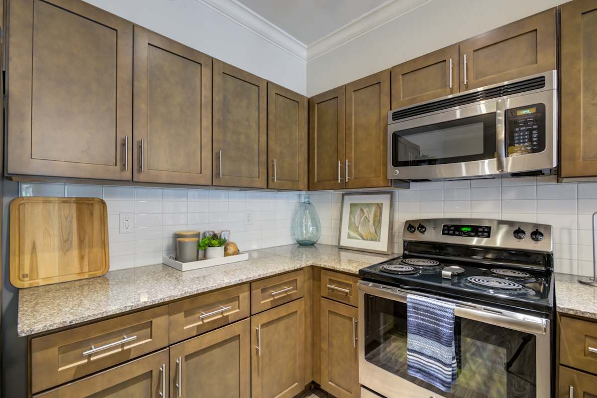 McKenzie Park Apartments kitchen finishes - Little Rock, AR