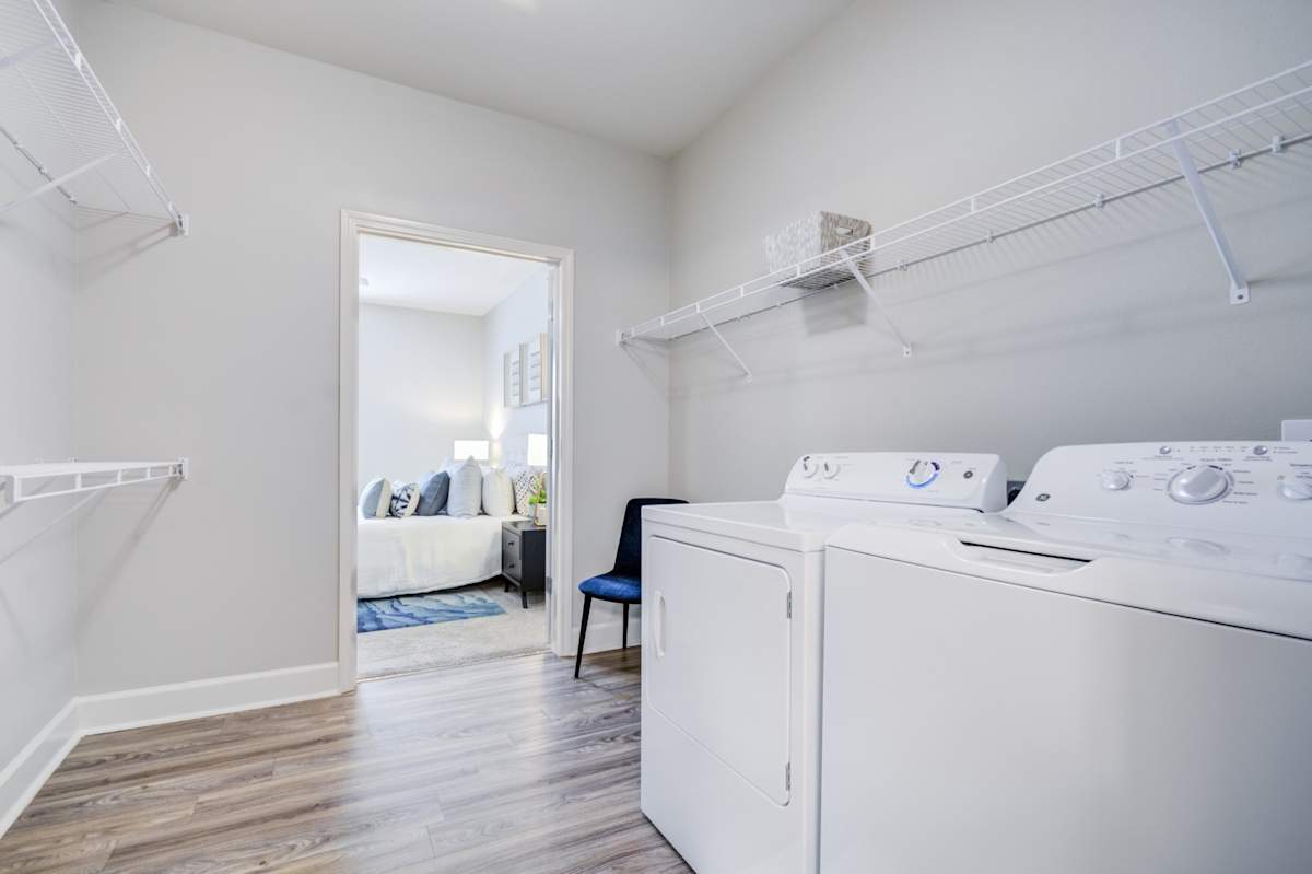 McKenzie Park Apartments in-home laundry - Little Rock, AR