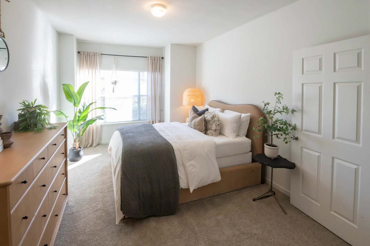 Trailside at Greenline bedroom interior - Cordova, TN