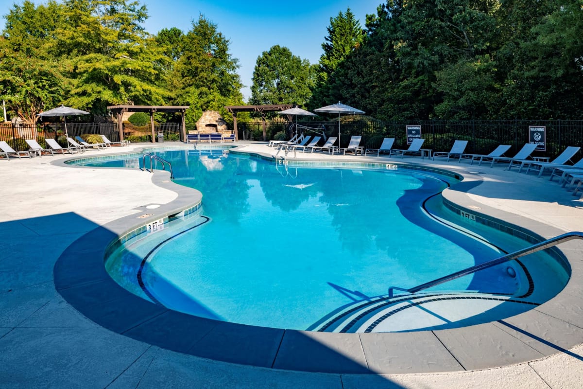 One Rocky Ridge outdoor pool - Douglasville, GA