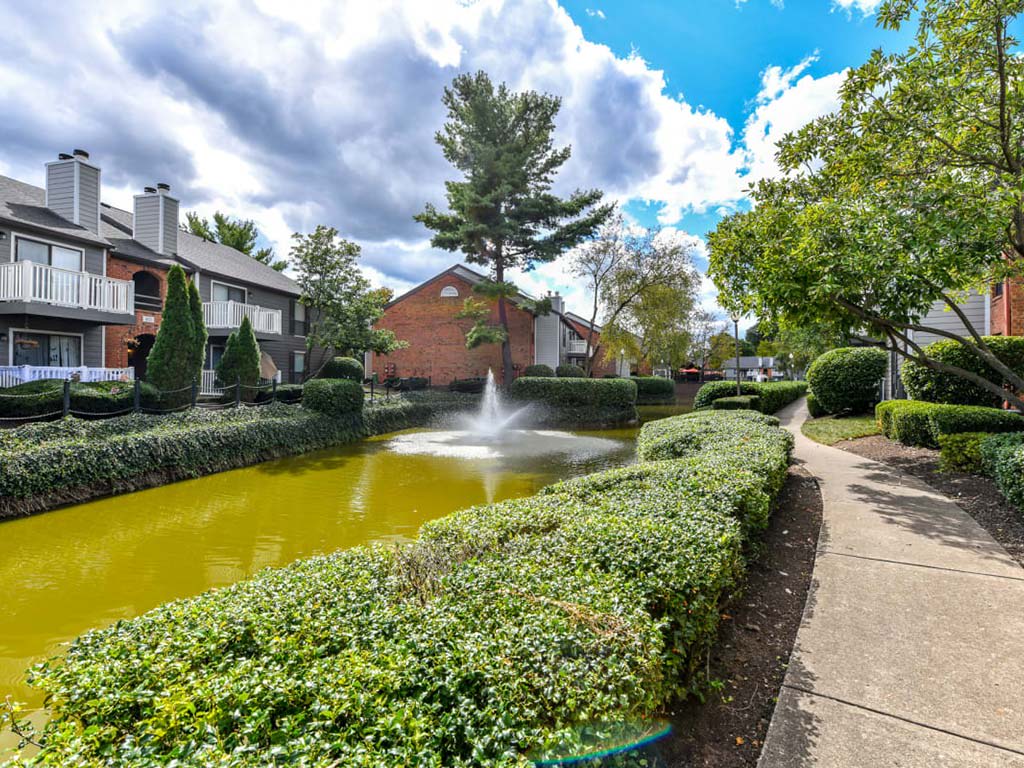 Waterford Place community fountain - Louisville, KY