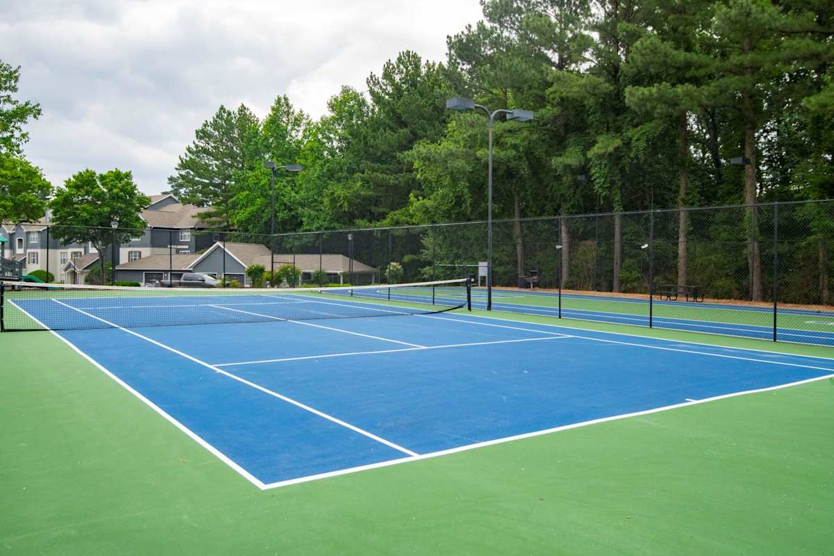 Sugarloaf Crossing tennis court - Lawrenceville, GA