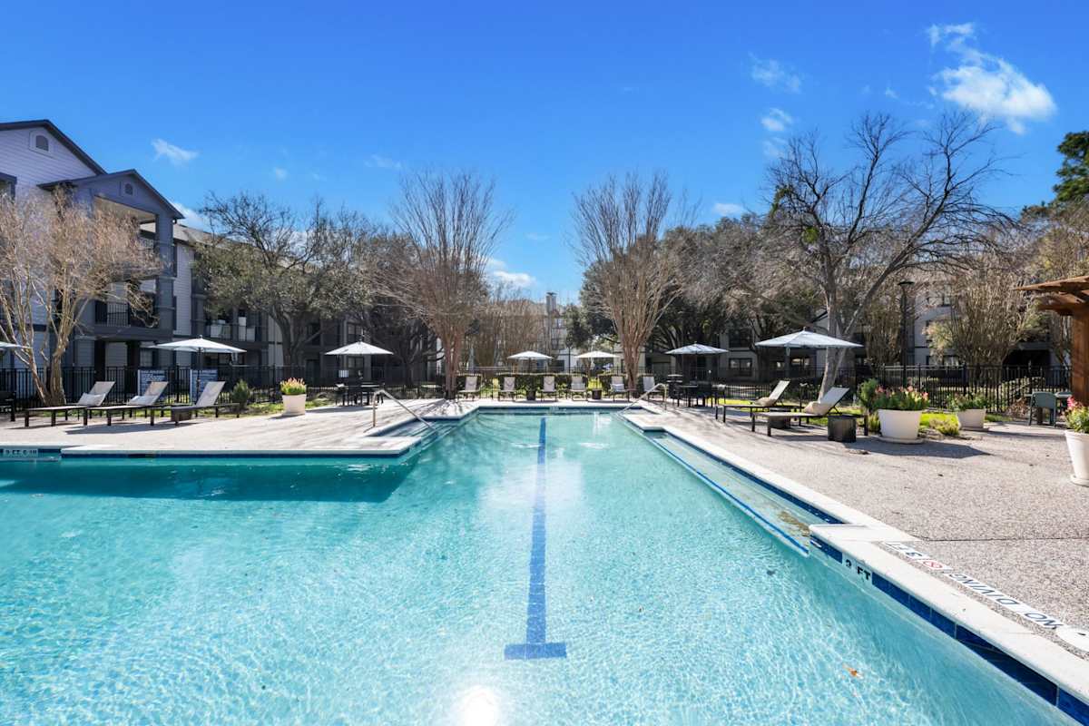 The Ambrose outdoor pool - Houston, TX