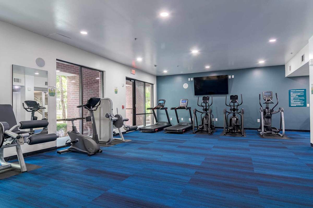 The Ren fitness center with equipment - Atlanta, GA