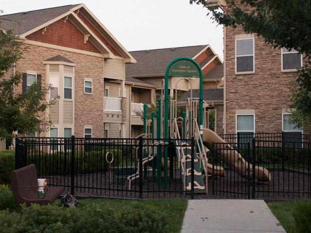 Villas at Carrington Square playground area - Overland Park, KS