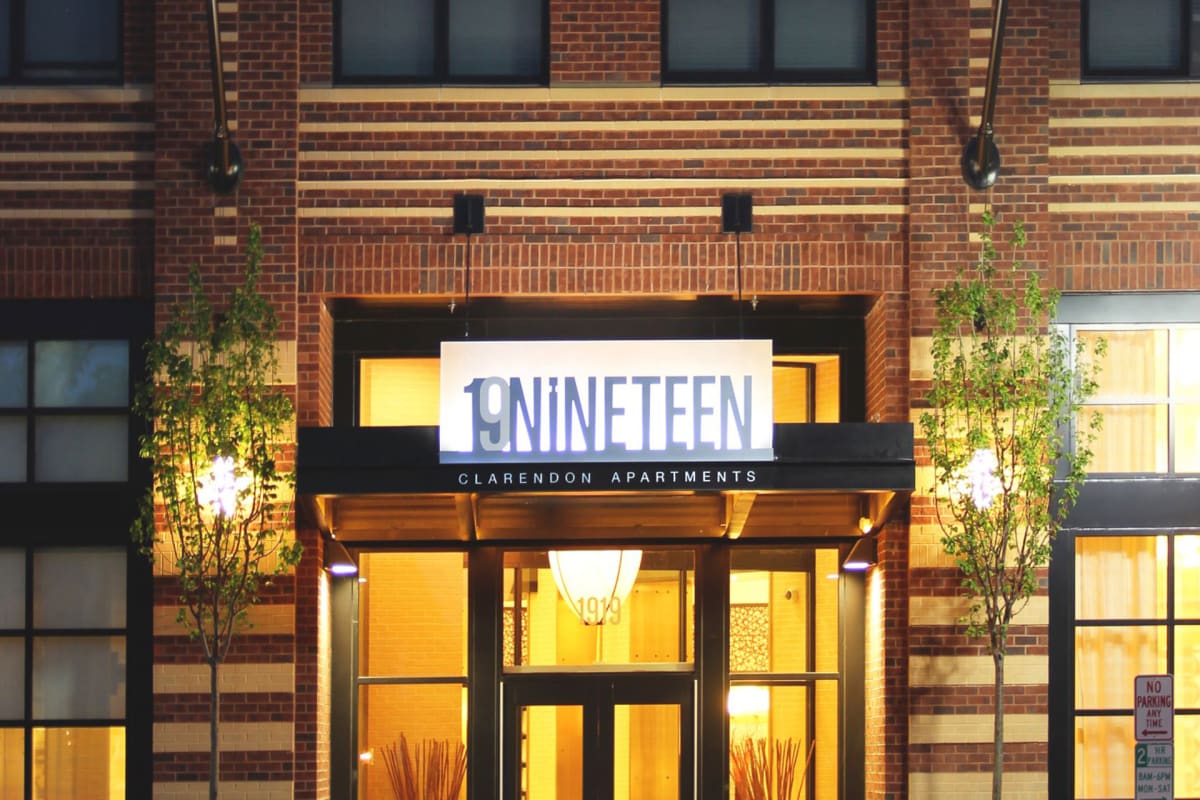 19Nineteen building entrance - Arlington, VA
