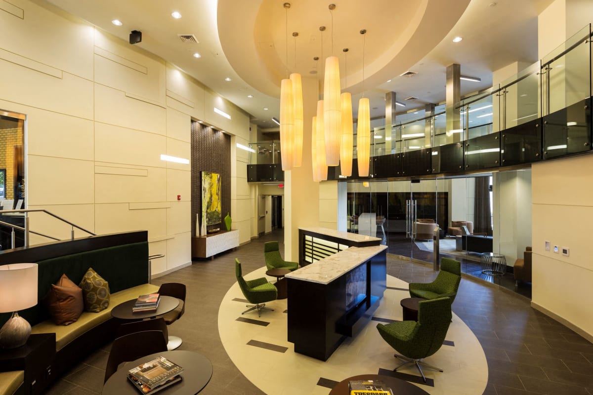 The Citron lobby seating area - Silver Spring, MD