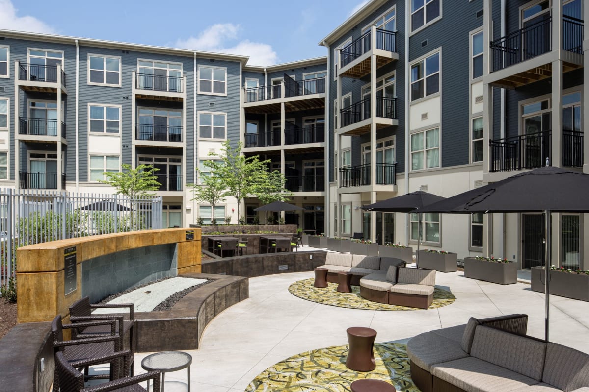 The Citron outdoor patio seating - Silver Spring, MD