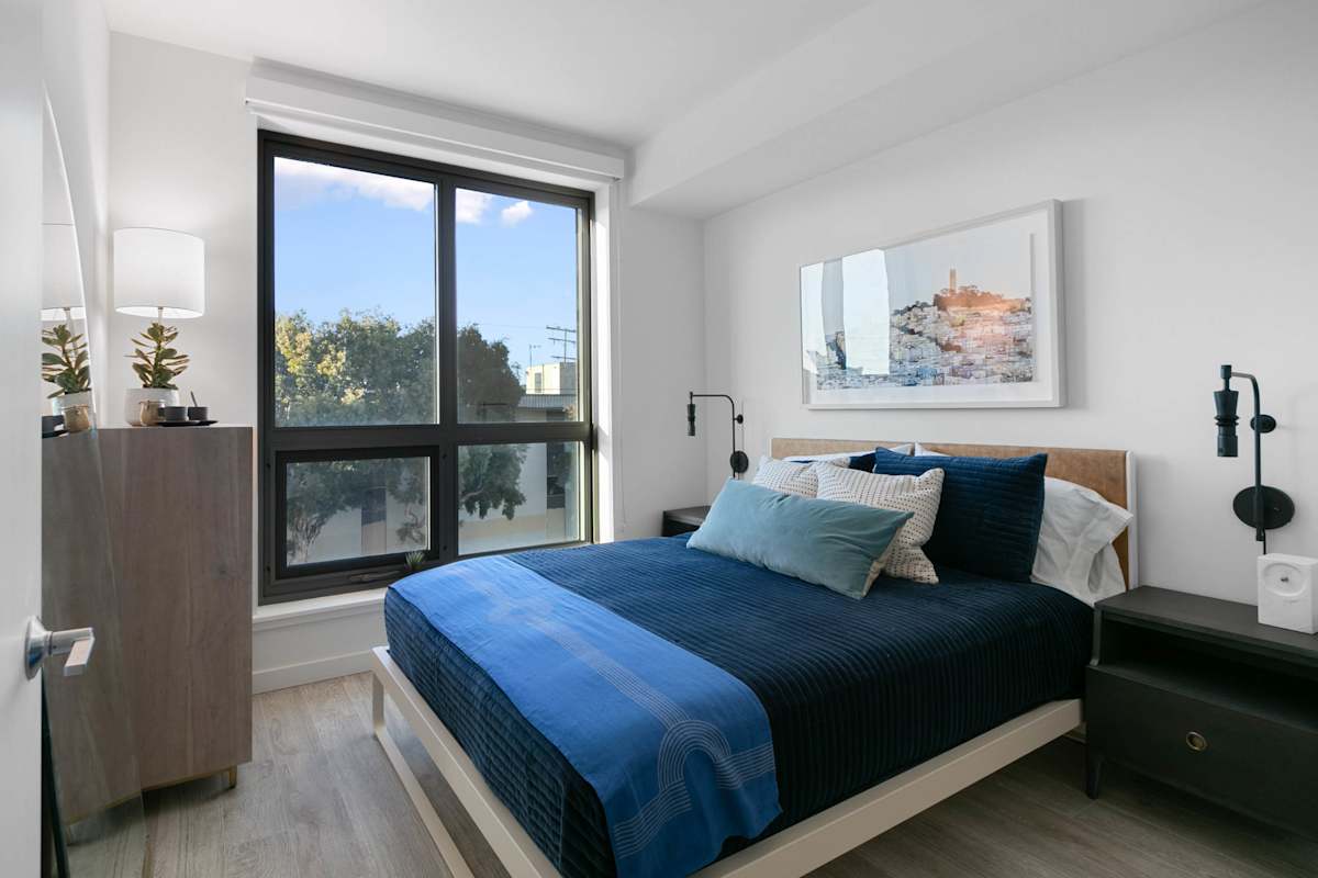Alta Potrero apartment bedroom - San Francisco, CA