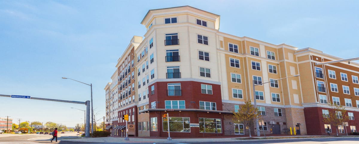 The Beacon of Groveton building exterior - Alexandria, VA