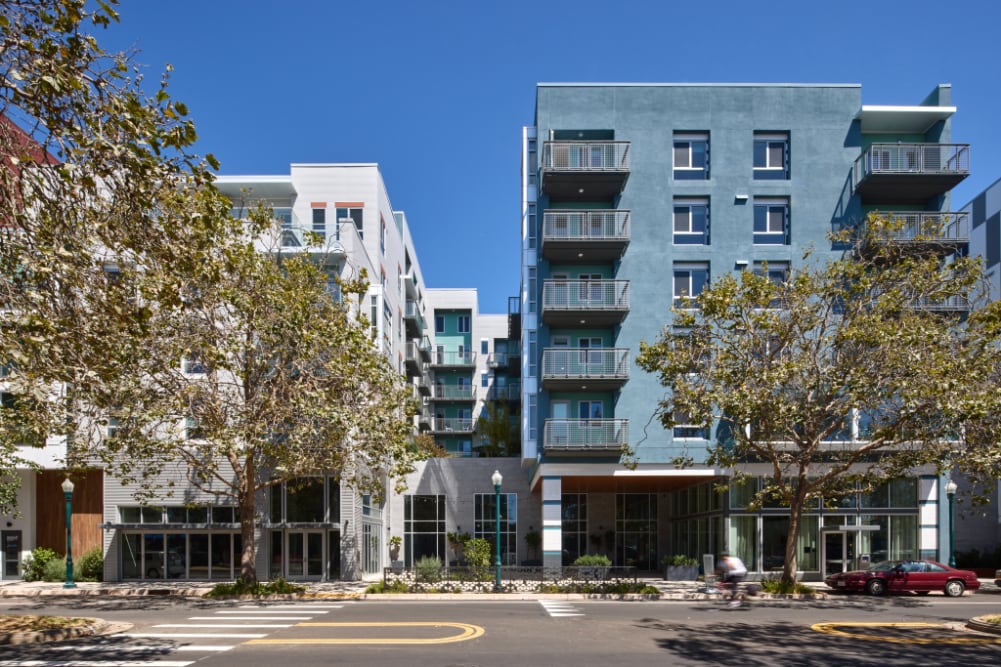 Anton Pacific exterior streetscape - Santa Cruz, CA