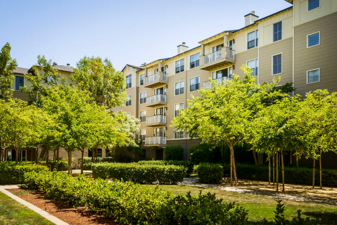 Marlin Cove Apartments mid-rise exterior - Foster City, CA