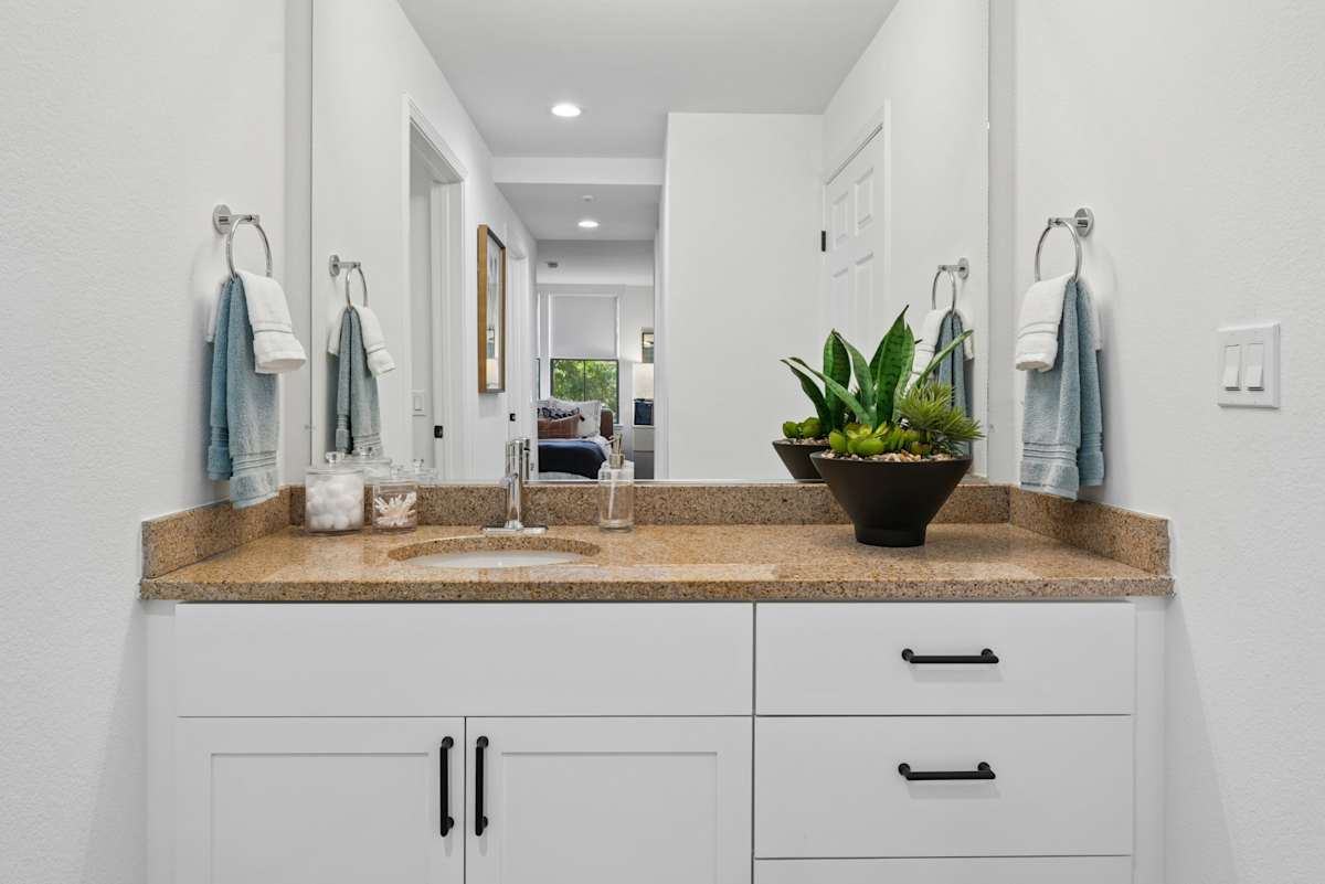 Marlin Cove Apartments bathroom - Foster City, CA