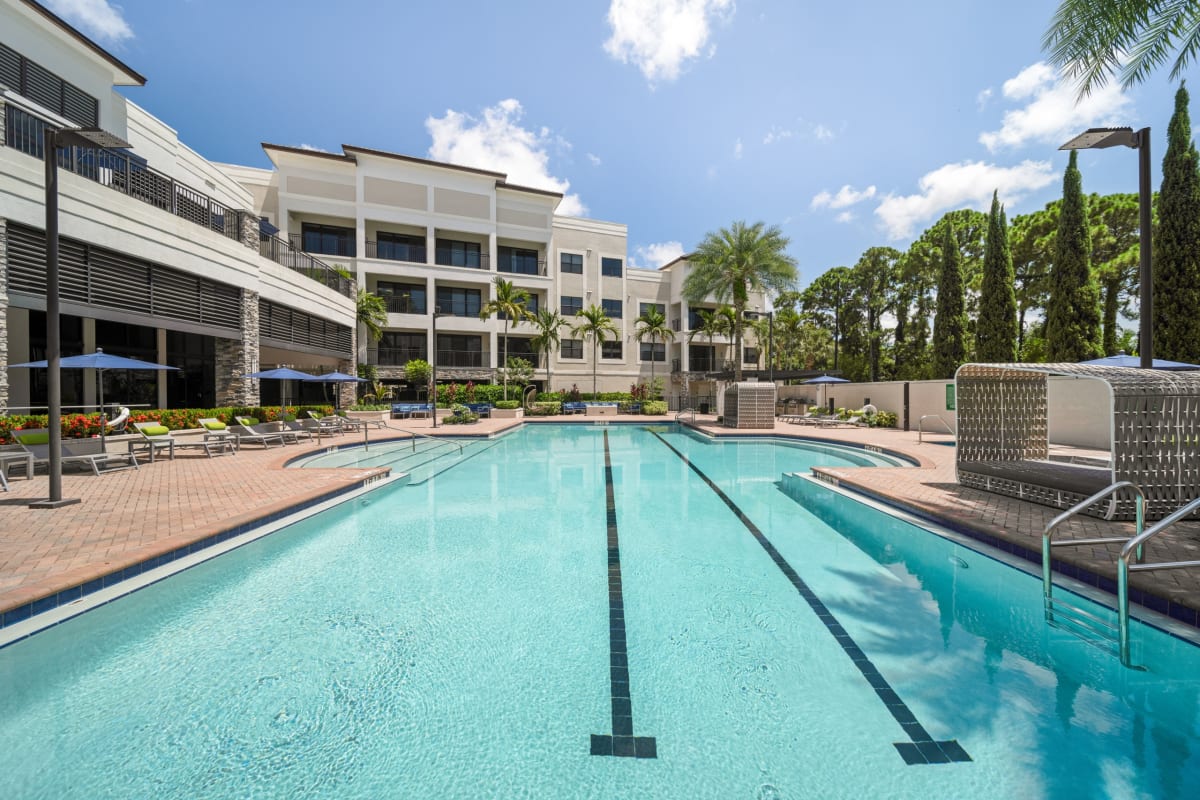 Central Gardens Grand resort-style pool - Palm Beach Gardens, FL