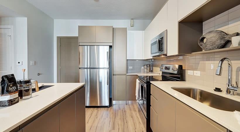Pacifica kitchen with stainless steel appliances - Boynton Beach, FL