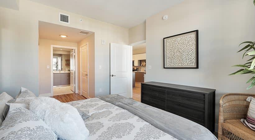 Pacifica bedroom interior in apartment home - Boynton Beach, FL