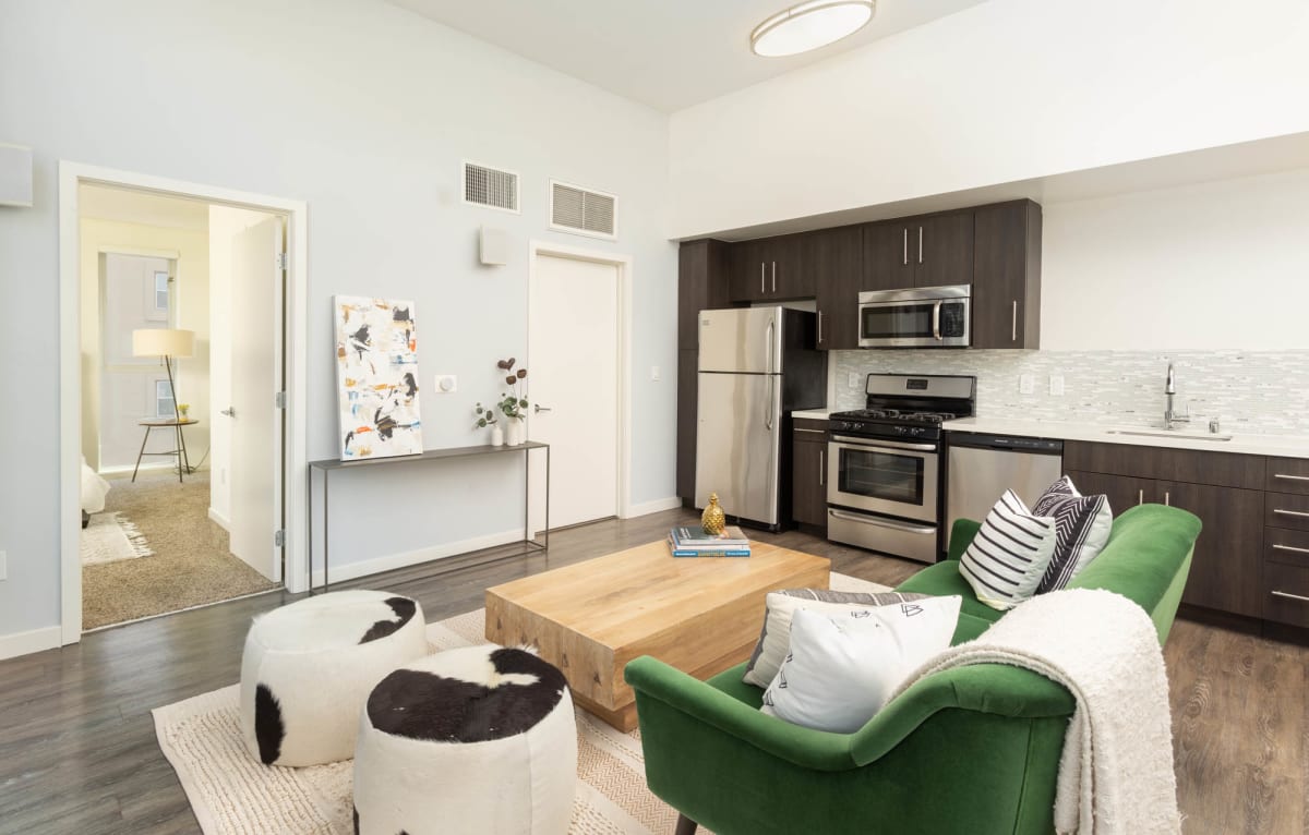 Gibson Santa Monica model open living and kitchen area - Santa Monica, CA