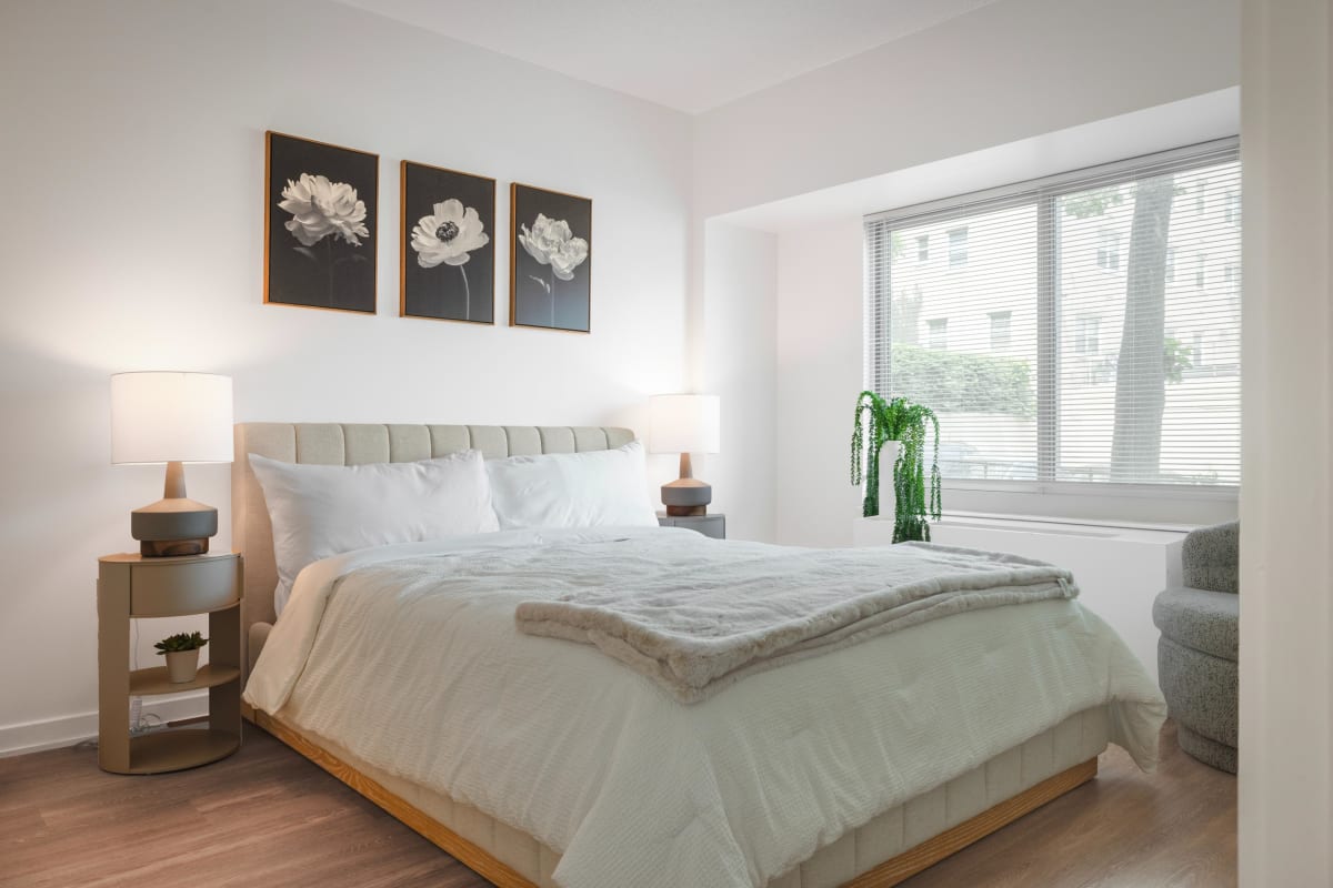 The Gramercy apartment bedroom - White Plains, NY