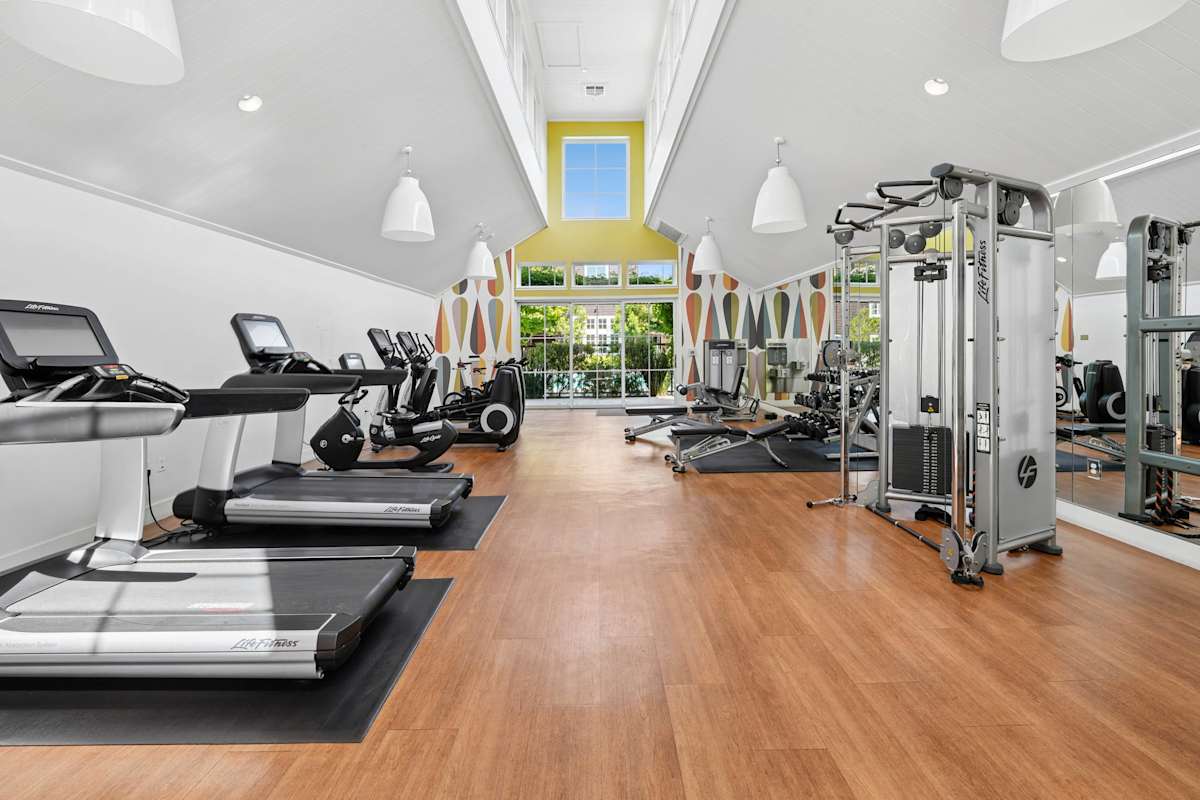 Grove Apartments fitness center - Sunnyvale, CA