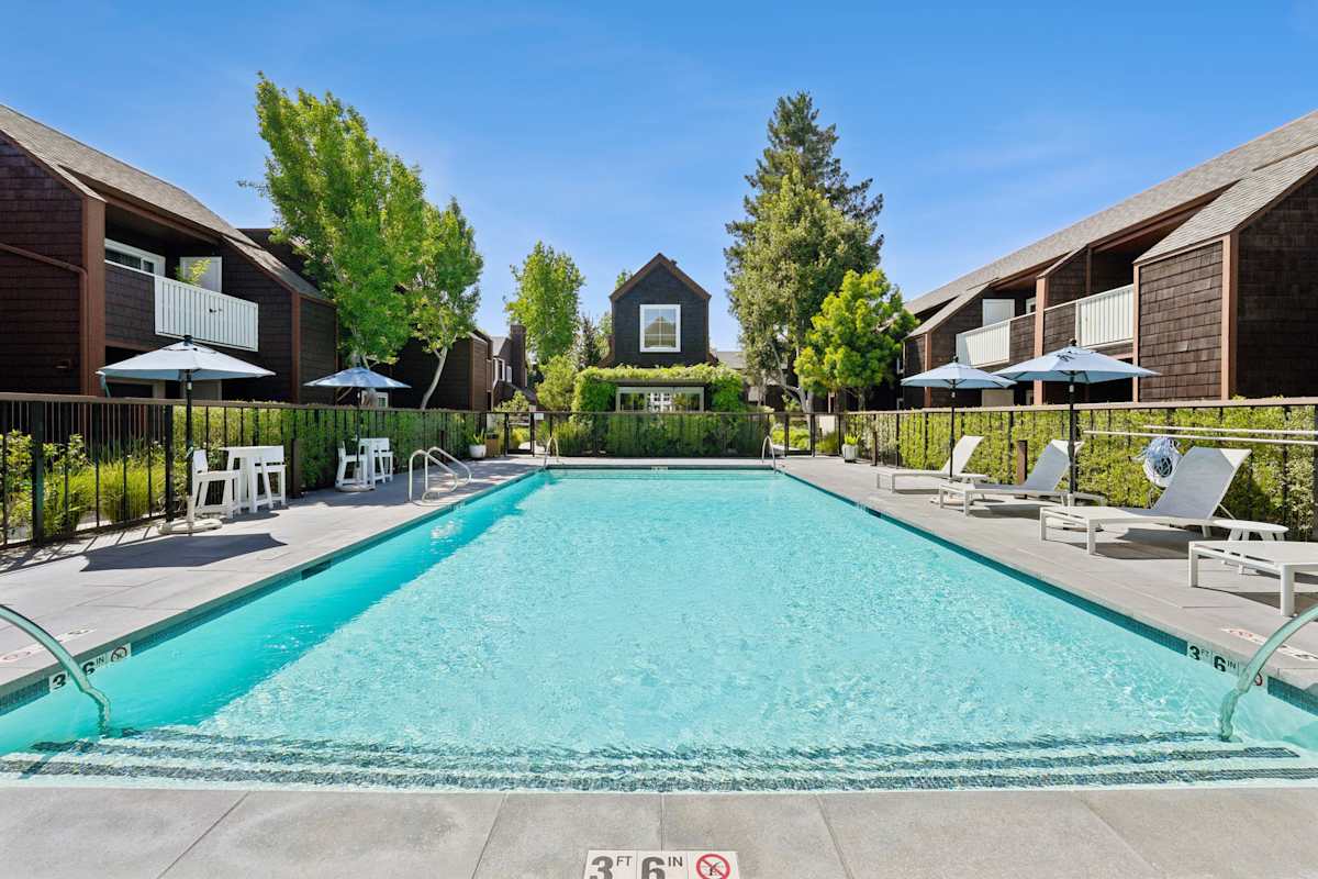 Grove Apartments swimming pool - Sunnyvale, CA