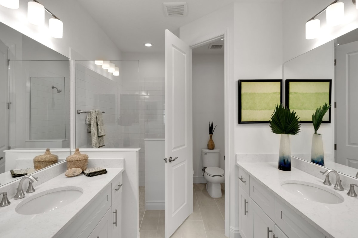Marisol bathroom with dual sinks - Lakewood Ranch, FL