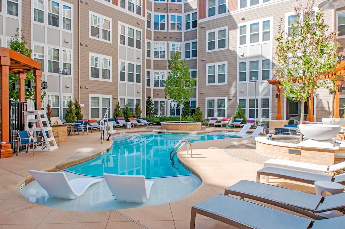 Monument Village at College Park pool - College Park, MD