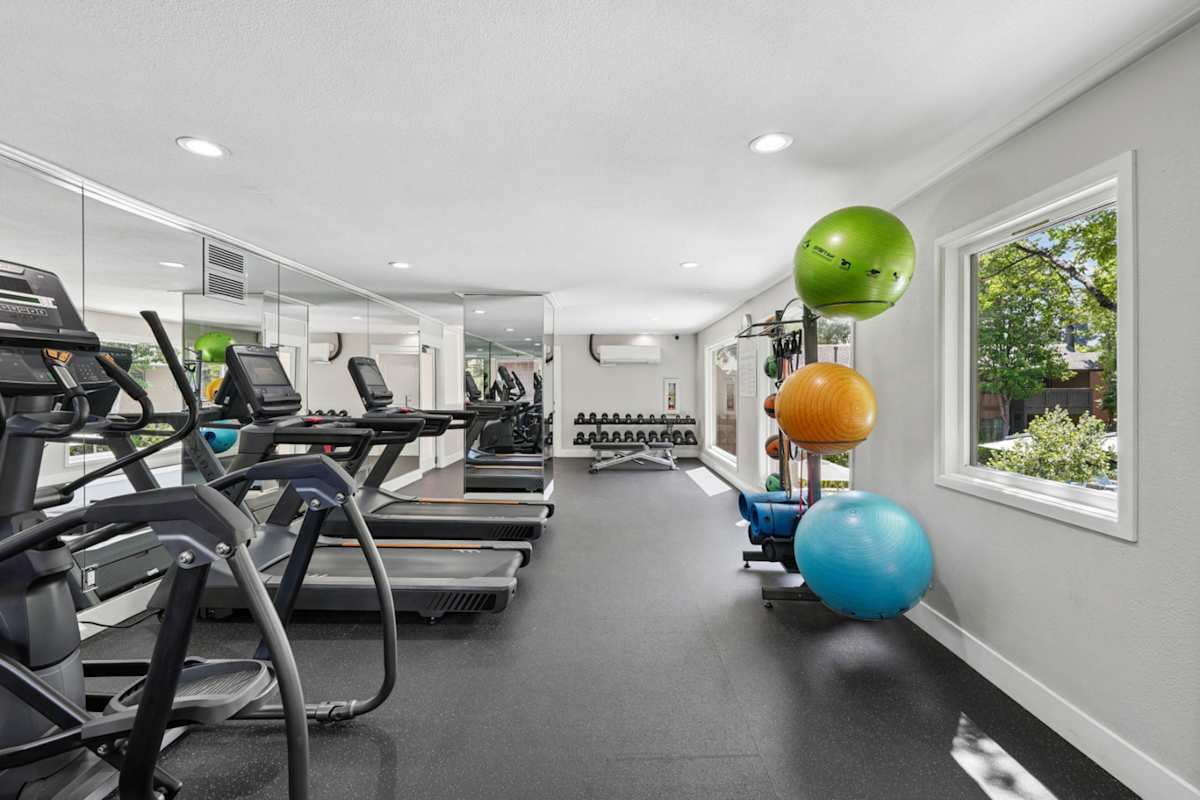 Old Orchard Apartments fitness center - Santa Clara, CA