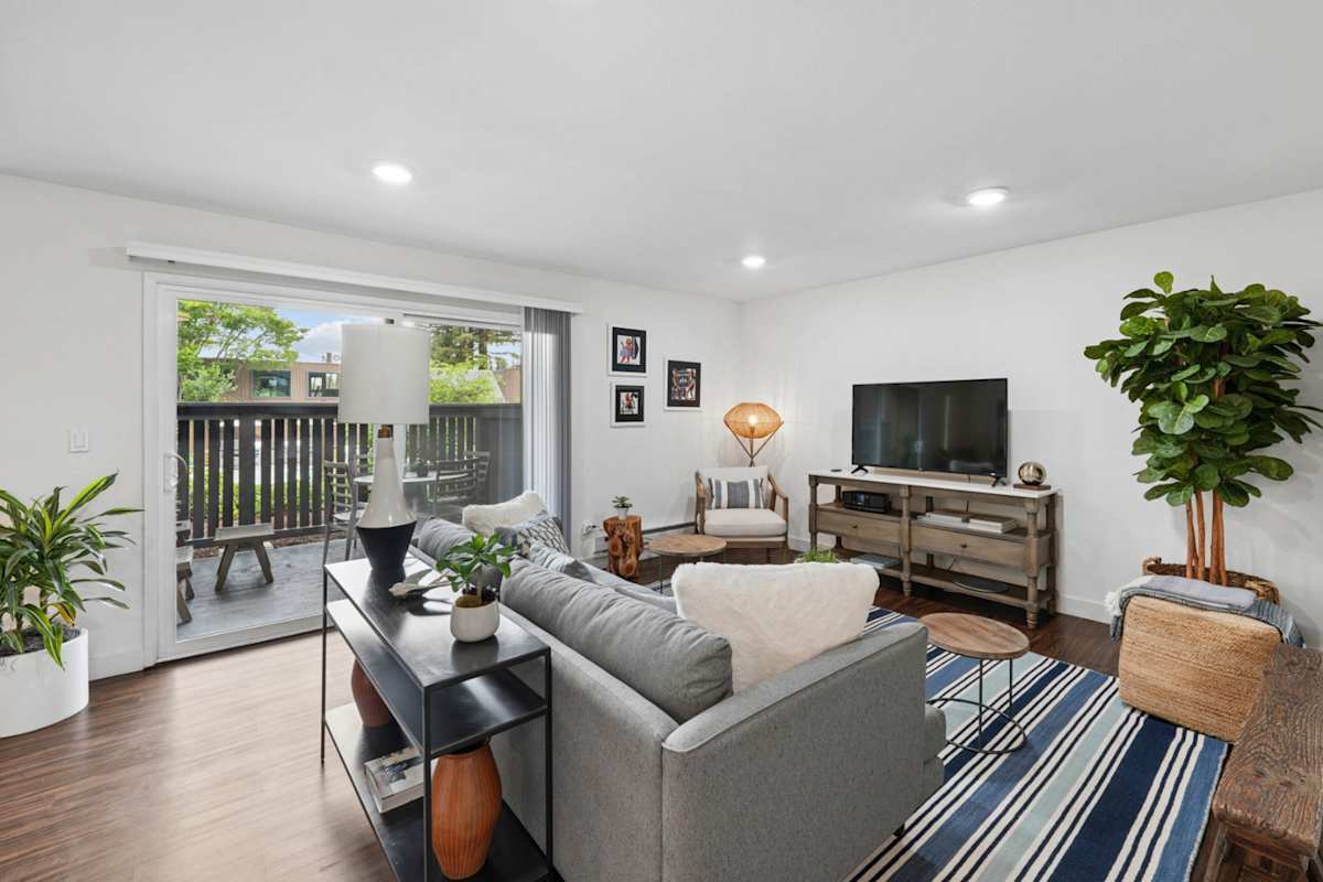 Old Orchard Apartments apartment living room - Santa Clara, CA