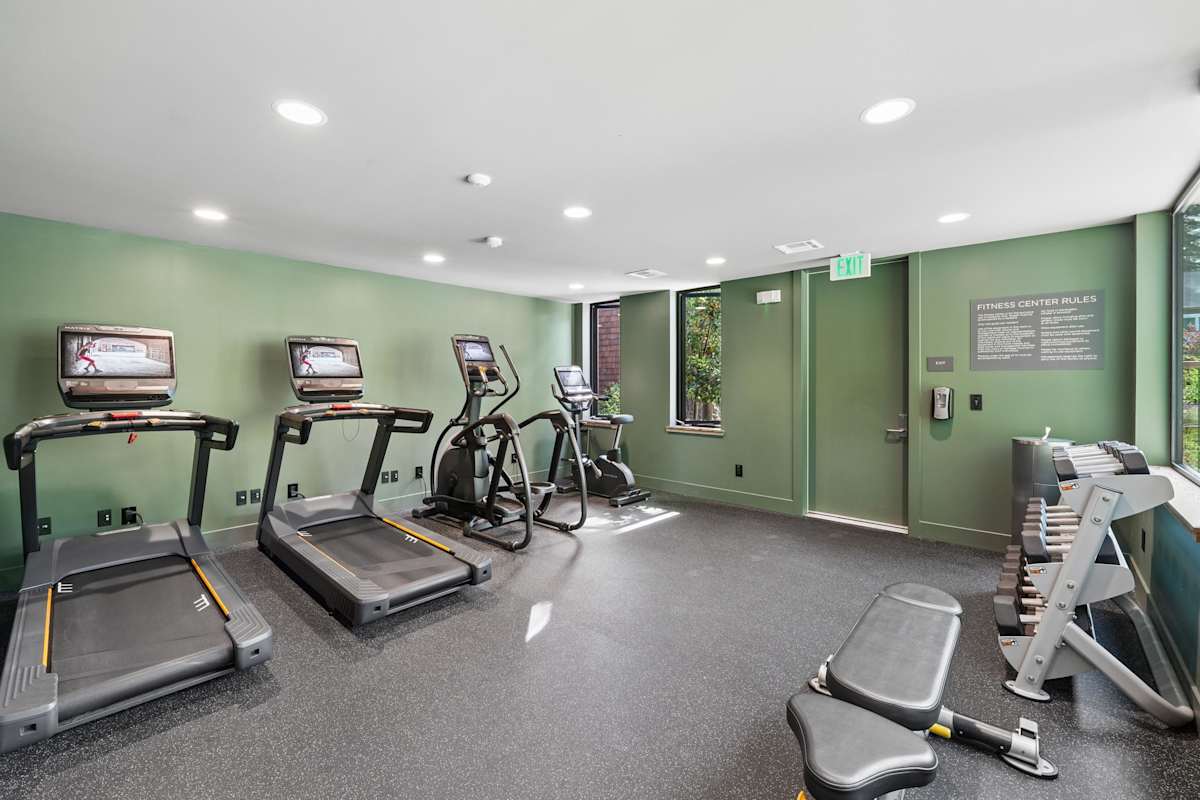 Peartree Apartments fitness center - Sunnyvale, CA