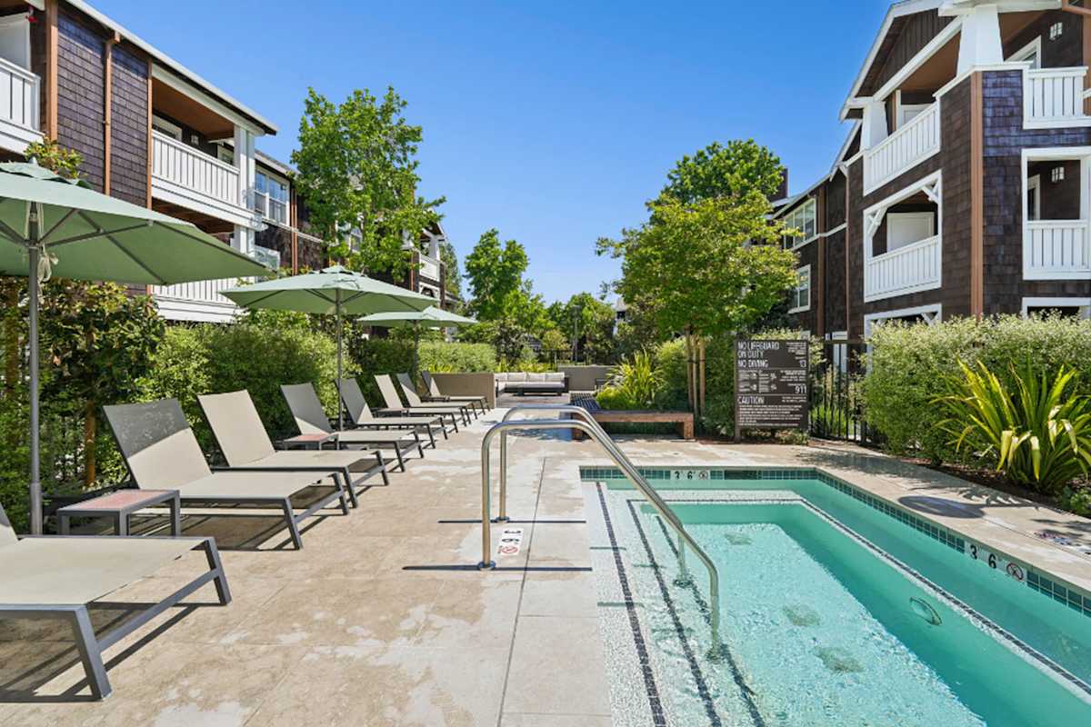 Pescadero Apartments indoor spa area - Redwood City, CA