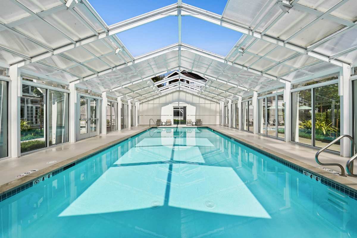 Pescadero Apartments indoor pool - Redwood City, CA