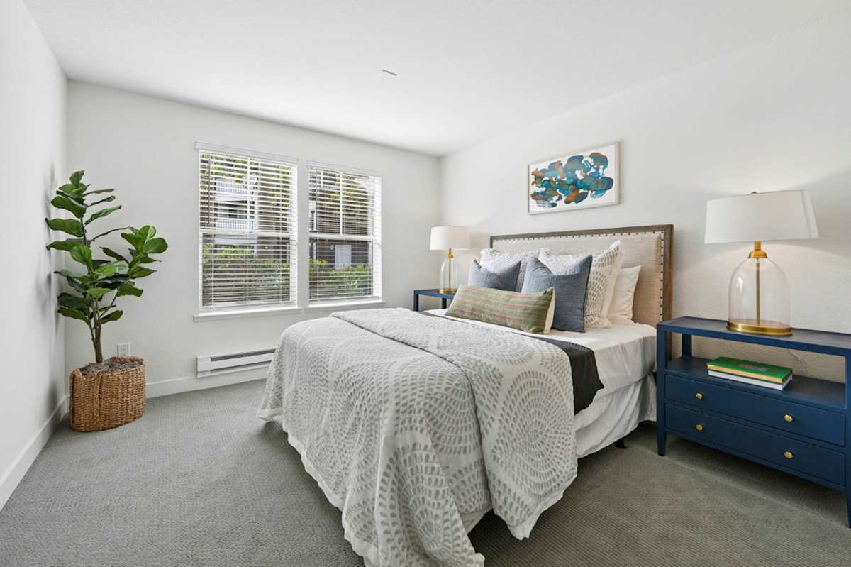 Pescadero Apartments bedroom interior - Redwood City, CA