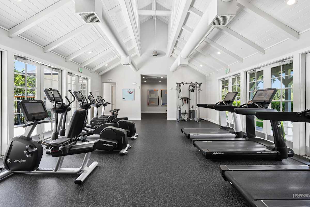The Presidio Apartments fitness center - Fremont, CA