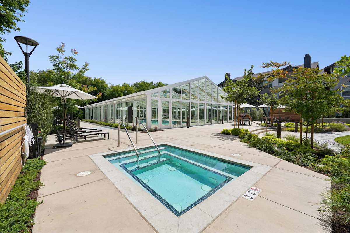 The Presidio Apartments spa hot tub - Fremont, CA