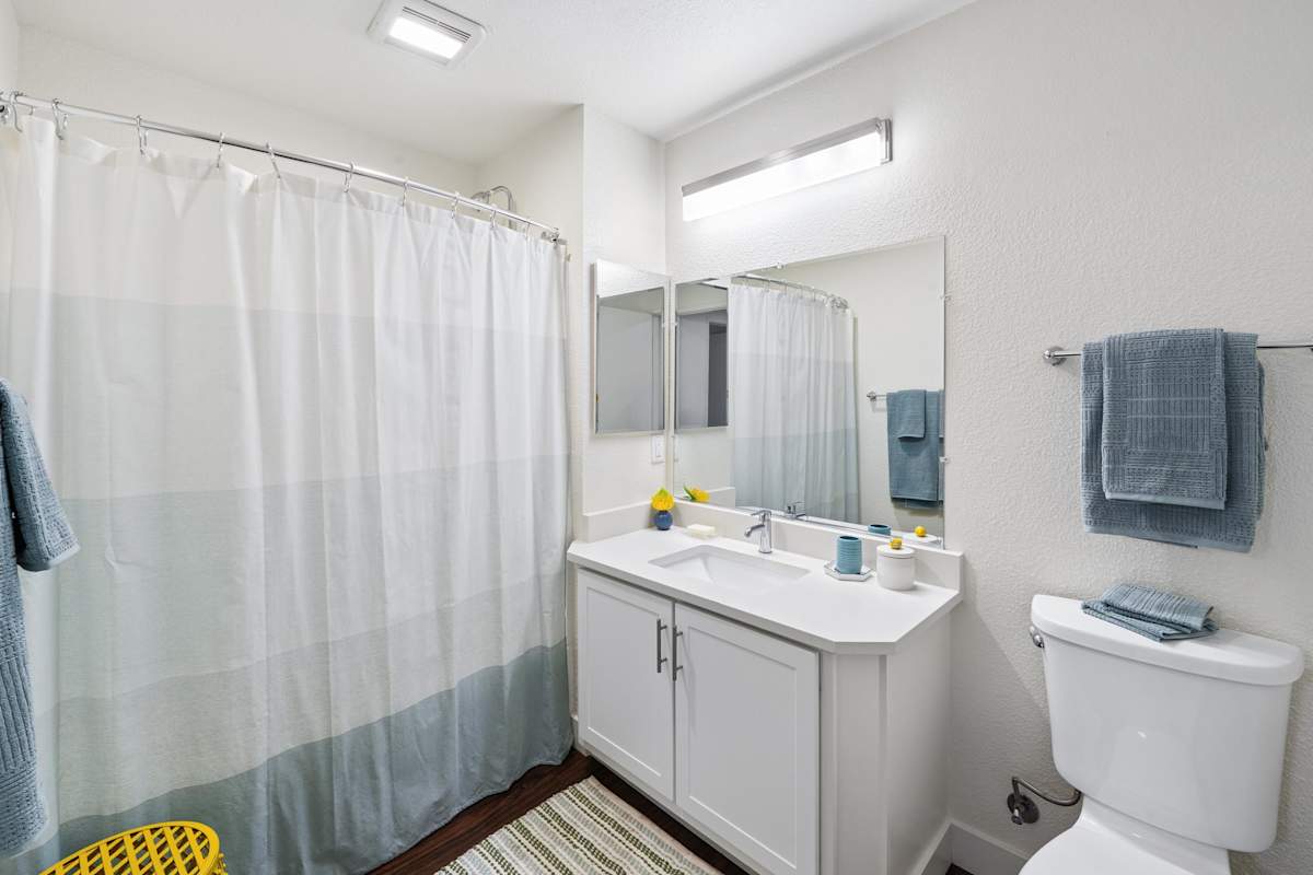 The Presidio Apartments bathroom interior - Fremont, CA