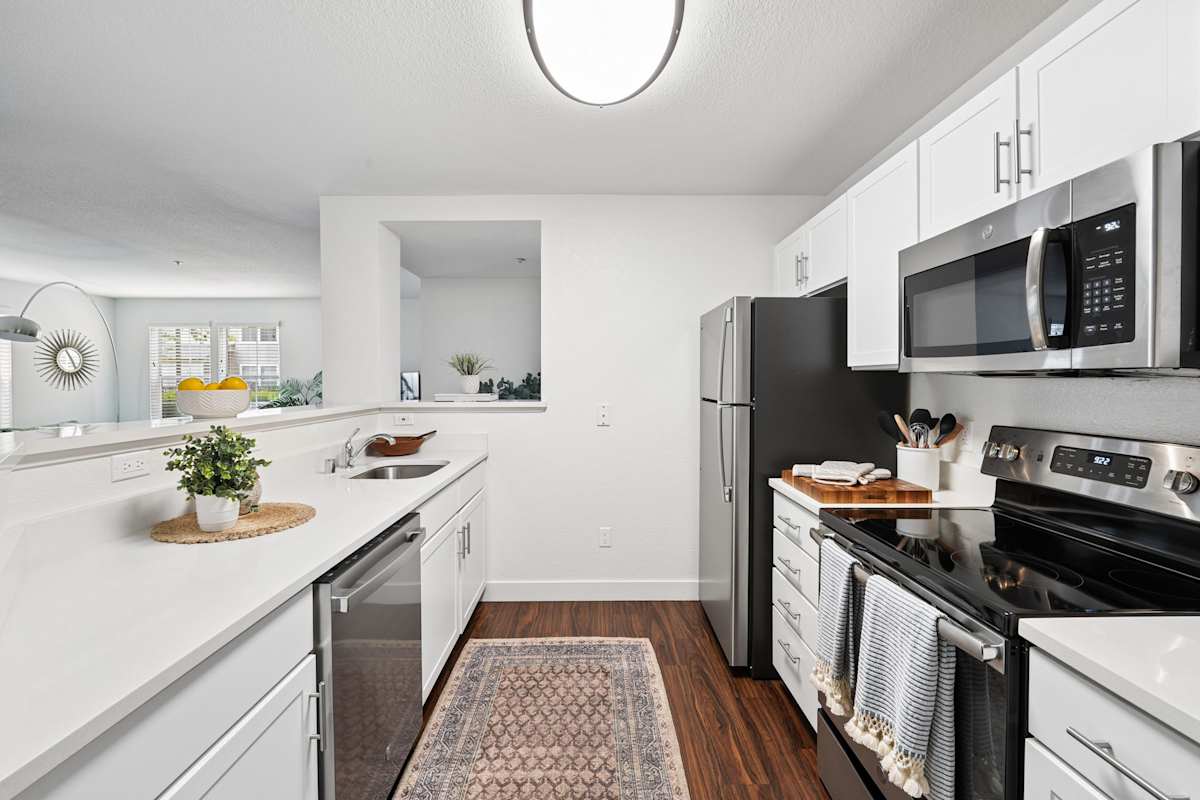 The Presidio Apartments kitchen interior - Fremont, CA