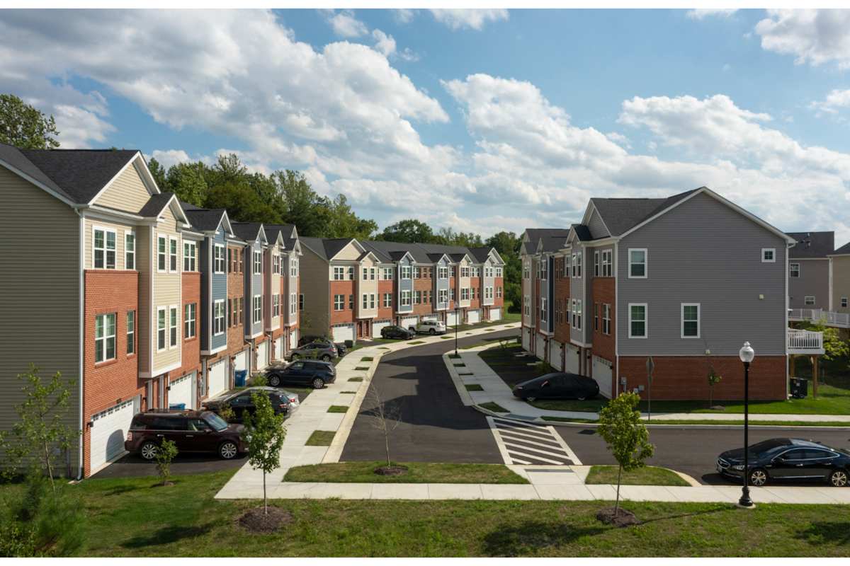 The Retreat at Brandywine Crossing exterior townhomes - Brandywine, MD