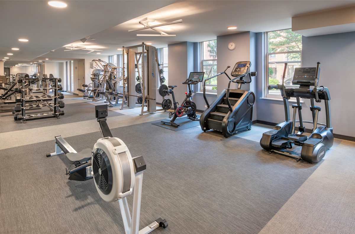Spinnaker Bay at Harbor East gym equipment area - Baltimore, MD