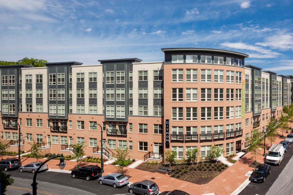 The Citron exterior with street parking - Silver Spring, MD