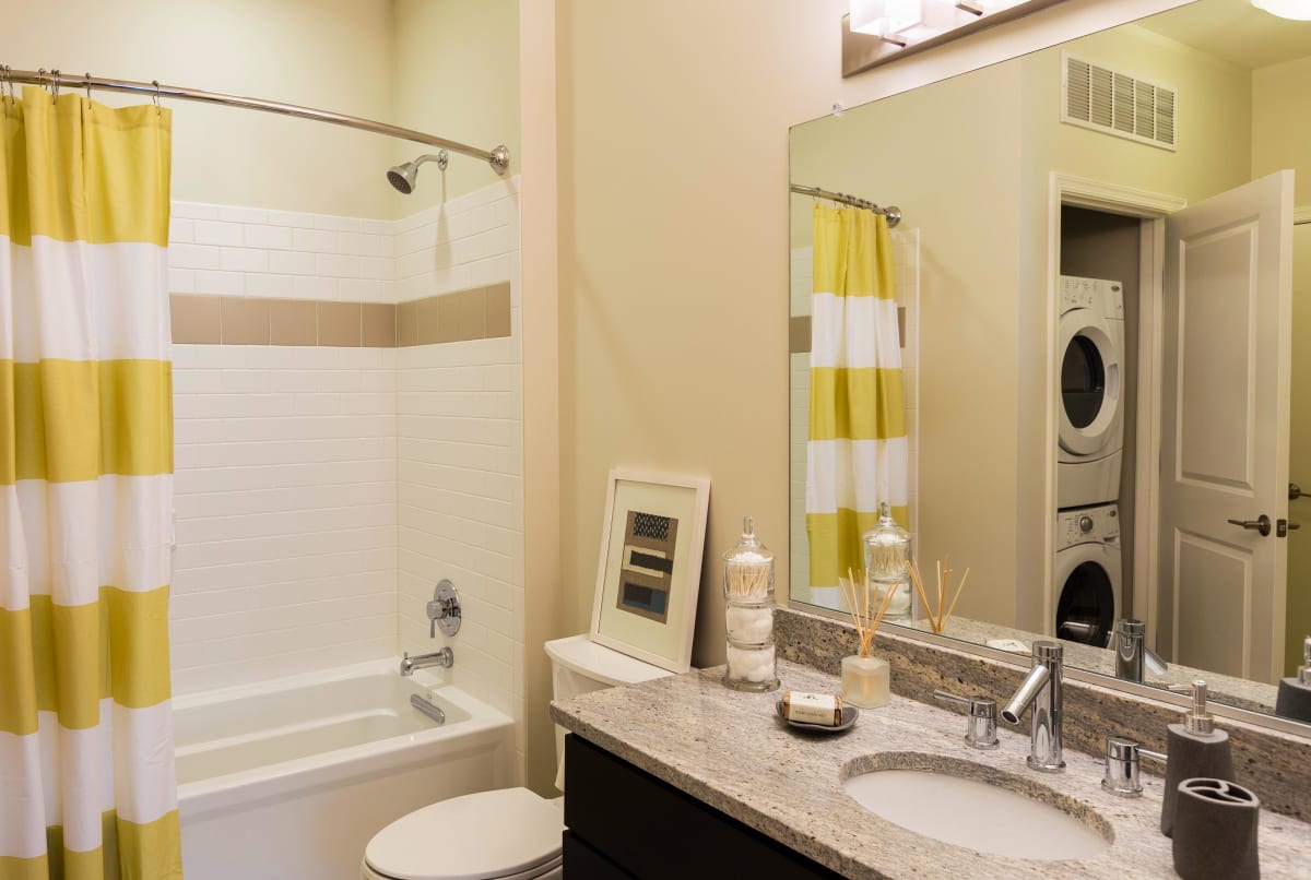 The Citron apartment bathroom - Silver Spring, MD