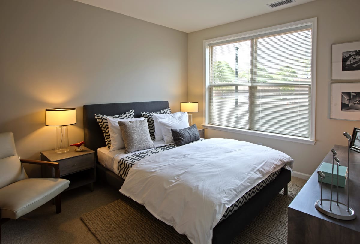 The Citron bedroom with large window - Silver Spring, MD