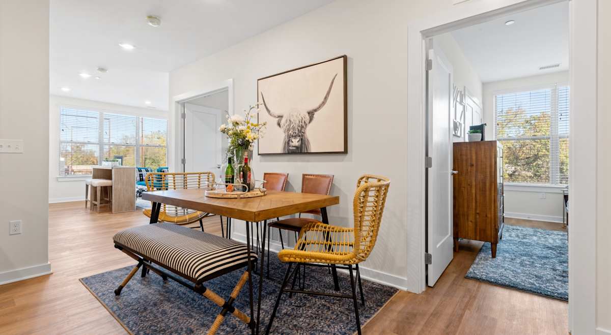 The Grant apartment dining area - Bala Cynwyd, PA
